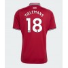 Manchester United Youri Tielemans #18 Hjemmedrakt 2026-27 Kortermet